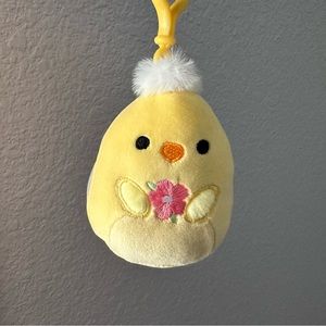 3.5” Triston the Chick 🐣 Squishmallows Clip 2024 NWT